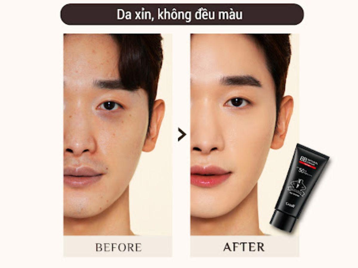 Kem BB Cream phù hợp cho cả nam giới