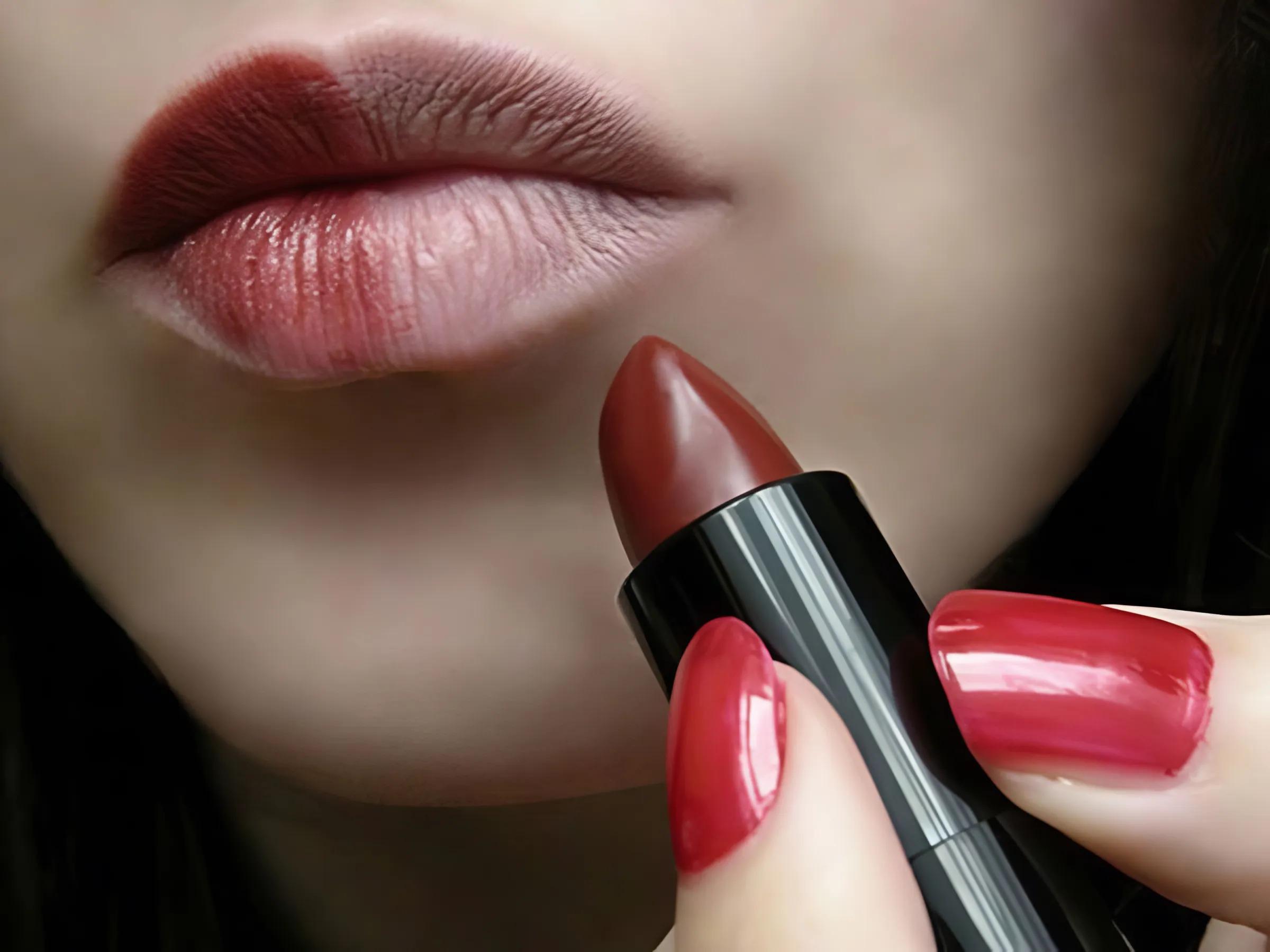 Độ che phủ của son ảnh hưởng thế nào đến môi thâm?