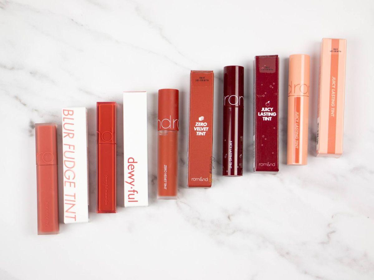 Các dòng son tint nổi bật