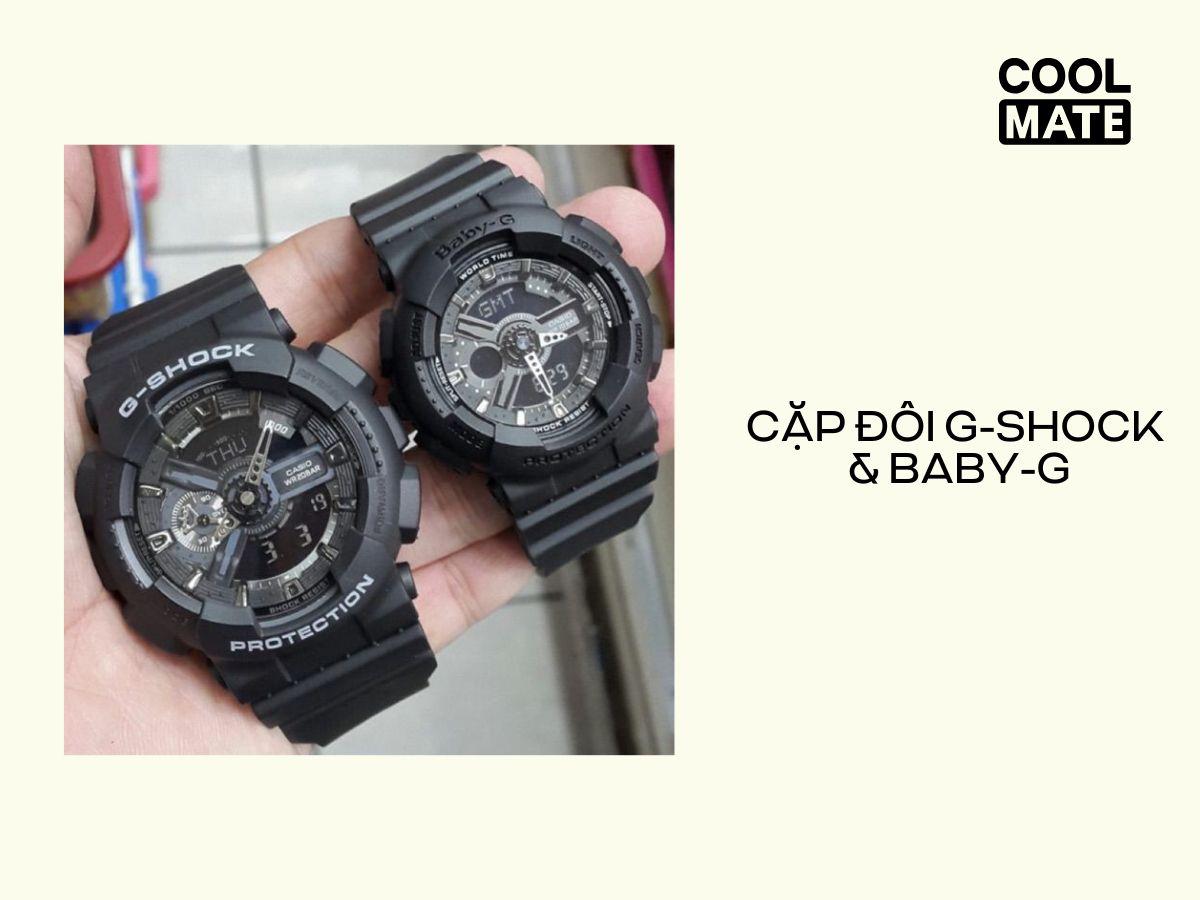 Cặp đôi G-Shock & Baby-G