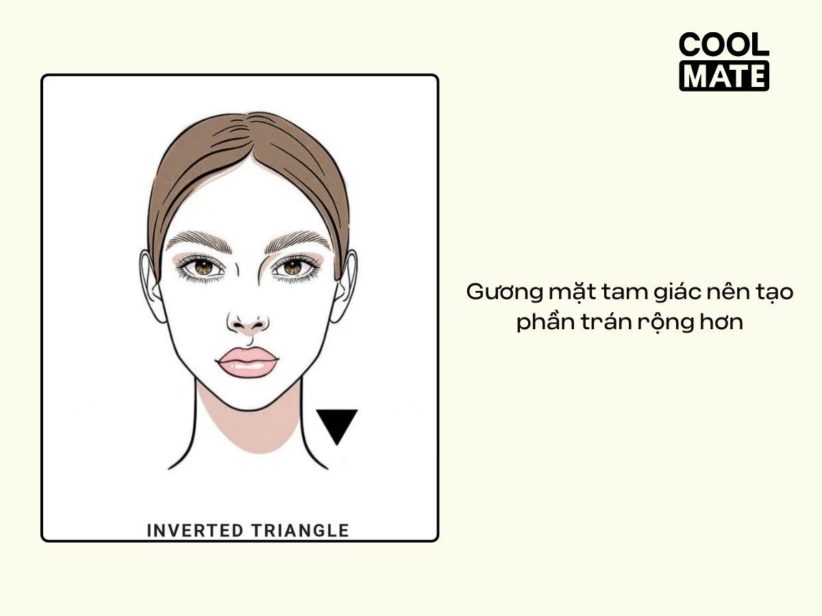 Lưu ý đánh má hồng cho gương mặt tam giác