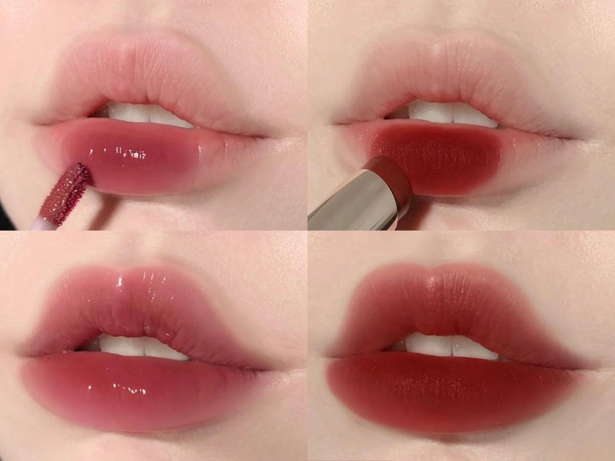 Kỹ thuật layering với nhiều lớp son mỏng chồng lên nhau giúp son bám màu bền hơn