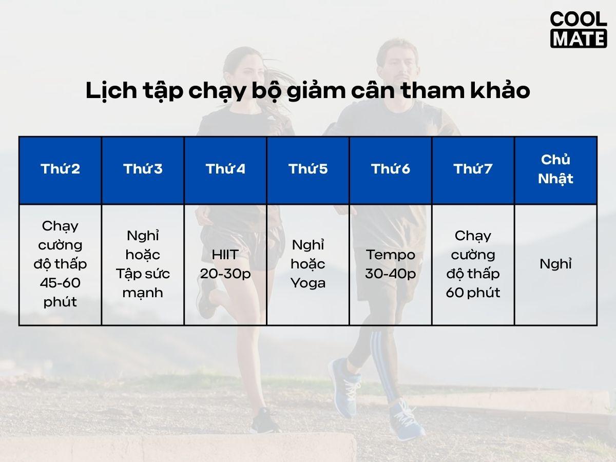 Tham khảo lịch tập xen kẽ nhiều bài tập khác nhau