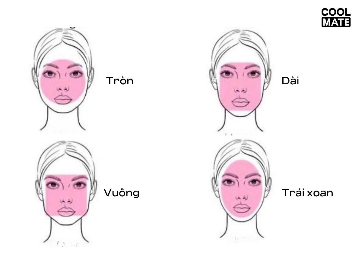 Hướng dẫn cách chọn băng đô cho từng dáng mặt: Tròn, dài, vuông, trái xoan