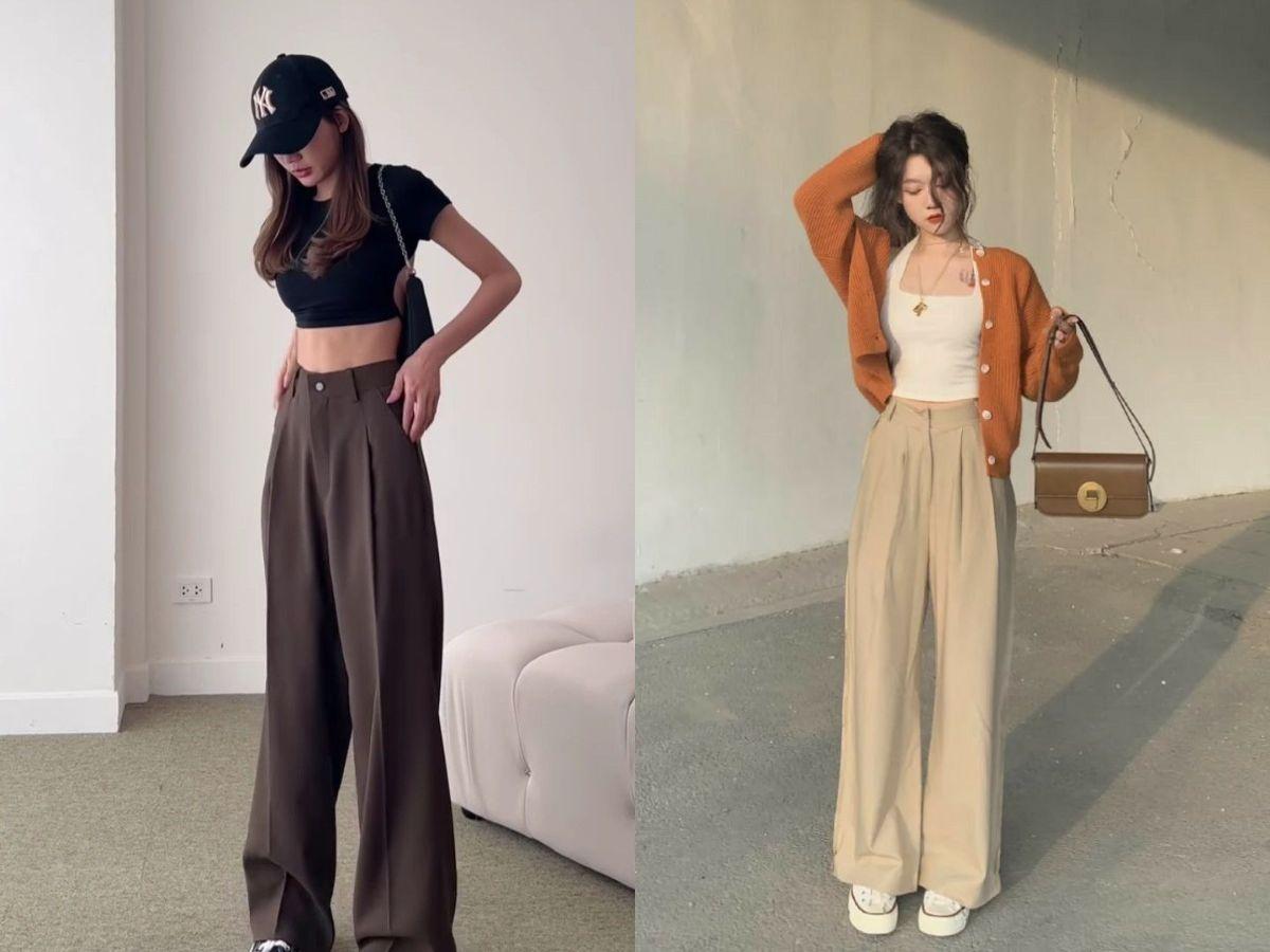 Phối với quần tây để tô thêm vẻ thanh lịch