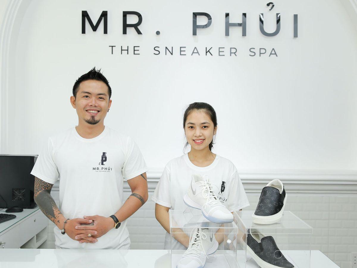 Mr. Phủi - cửa hàng vệ sinh giày uy tín tại TP. HCM 