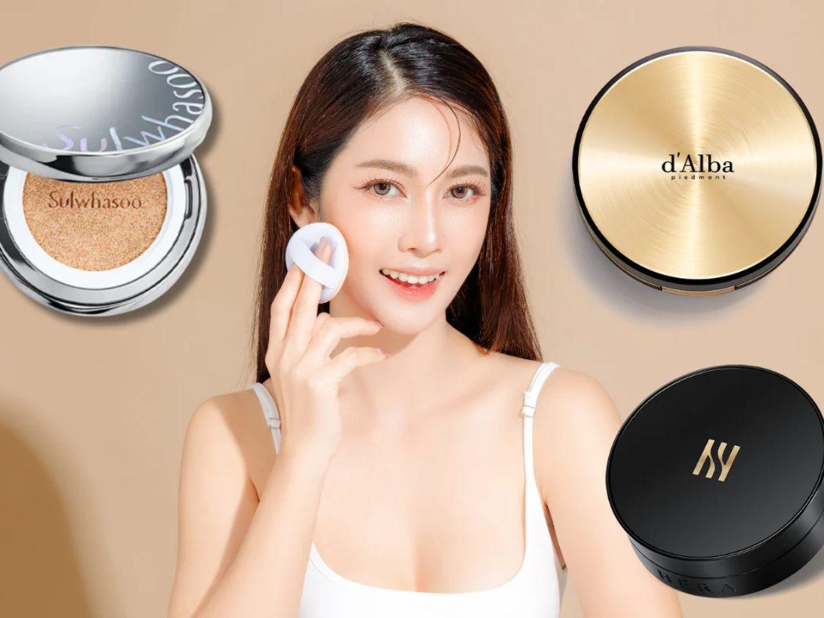 Da khô nên ưu tiên cushion có khả năng cấp ẩm và nuôi dưỡng da