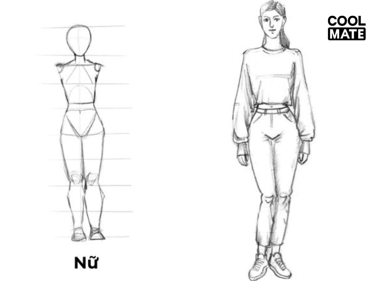 Ưu tiên vừa vặn hoặc lớn hơn, chọn áo có chi tiết tạo điểm nhấn và chất liệu dày hơn