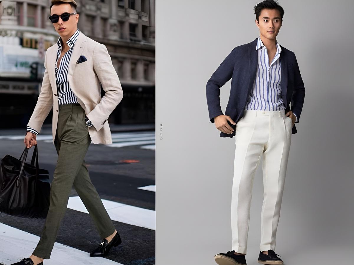 Phối áo vest và quần khác màu là cách tuyệt vời để thể hiện gu thẩm mỹ cá nhân