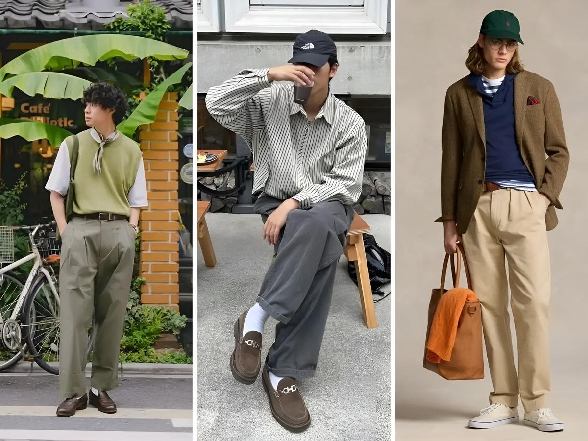 Phong cách Preppy lịch lãm với áo khoác thể thao kẻ mang đến sự kết hợp giữa cổ điển và thanh lịch