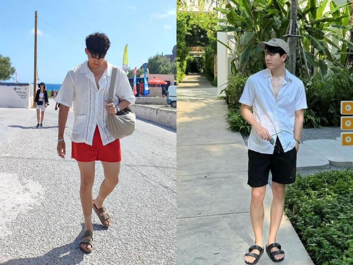 Chọn áo thun và quần short làm từ vải thoáng khí, thấm hút mồ hôi tốt