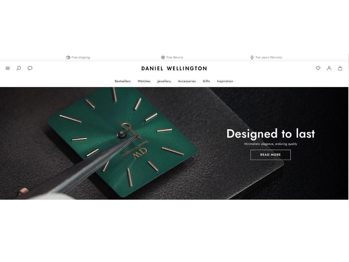 Mua đồng hồ DW trực tiếp từ website chính hãng