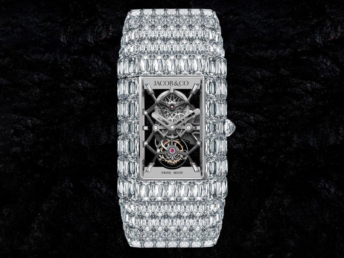 Đồng hồ Jacob & Co. Billionaire Watch - lấp lánh với kim cương Emerald-cut