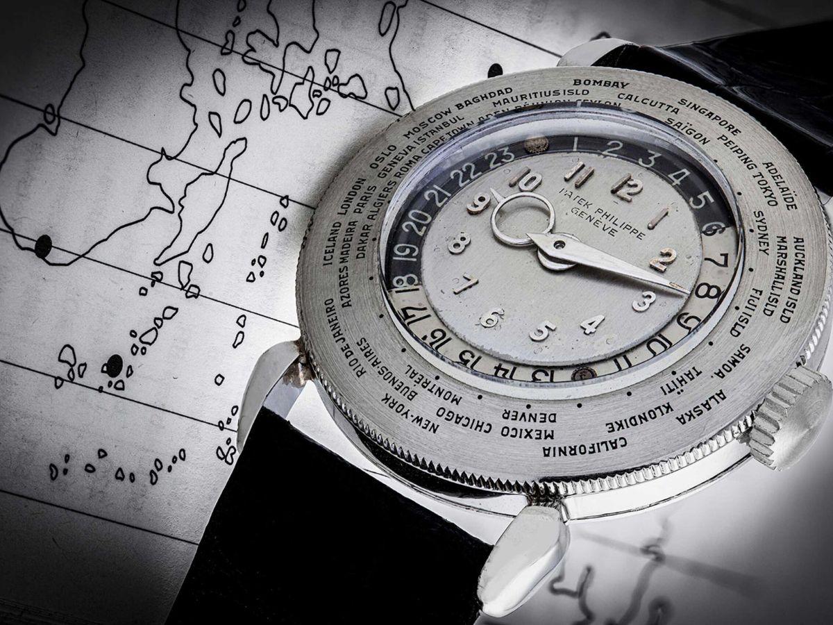 Đồng hồ Patek Philippe Platinum World Time Ref. 1415 - vẻ thanh lịch của vỏ bạch kim