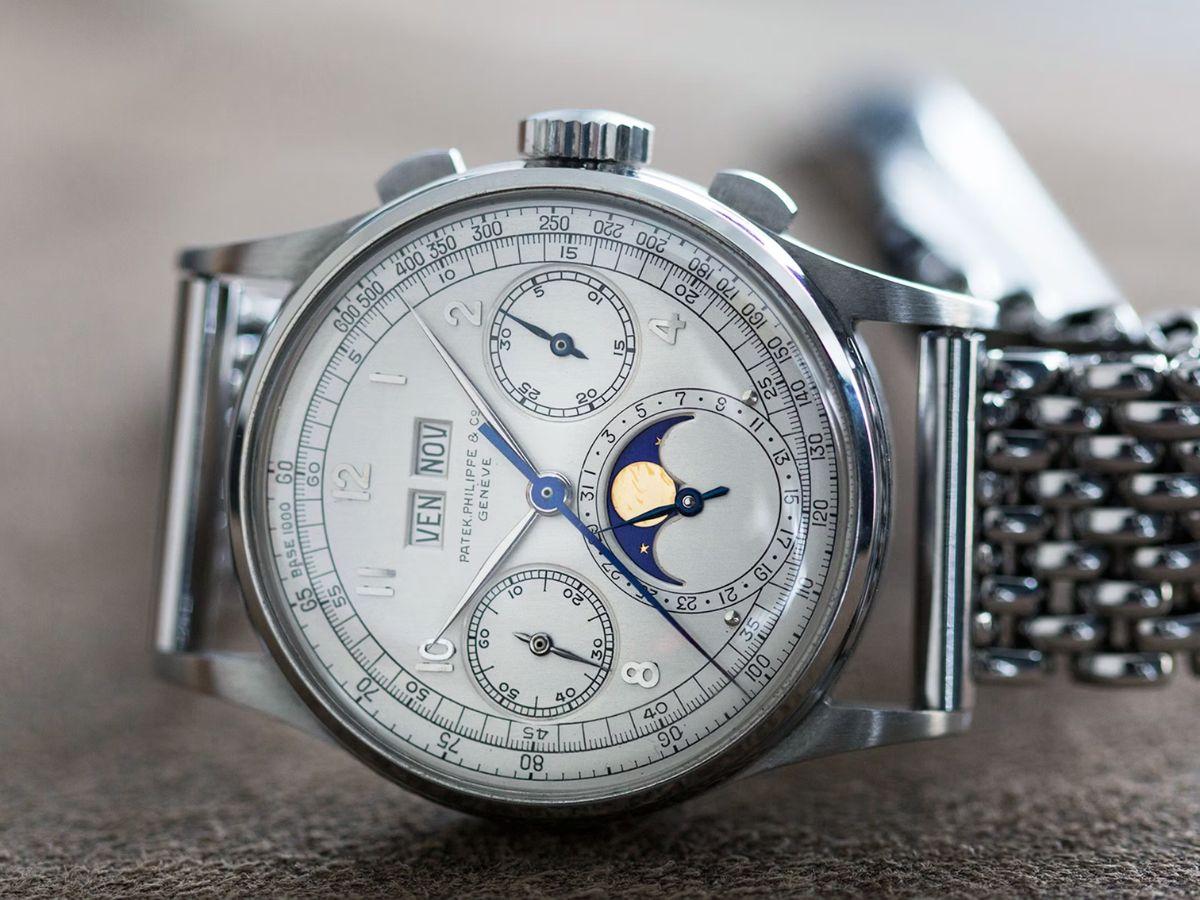 Đồng hồ Patek Philippe Stainless Steel Ref. 1518 - vẻ đẹp tinh tế và hiếm có của vỏ thép