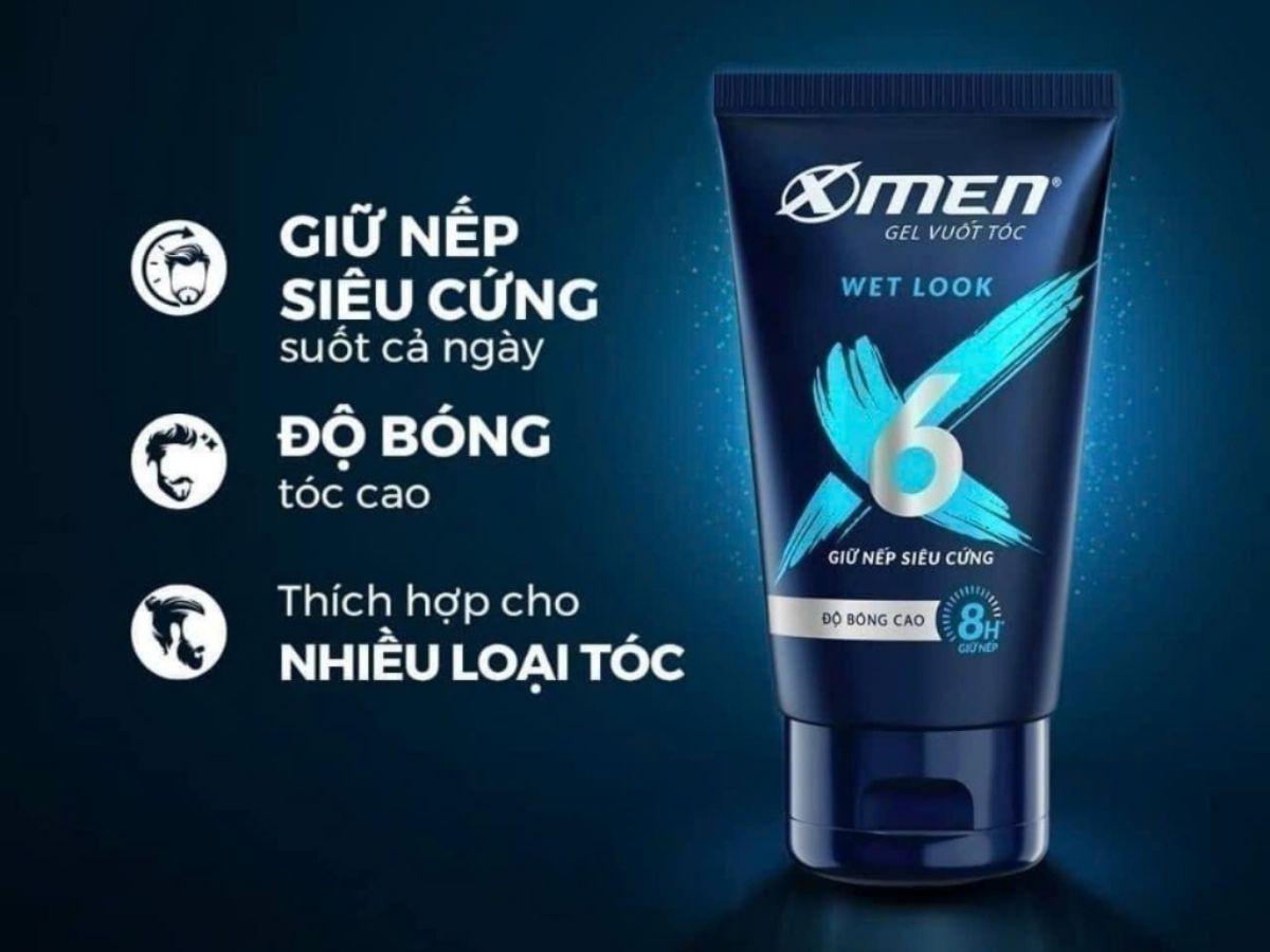 Gel vuốt tóc X-men có độ bóng cao