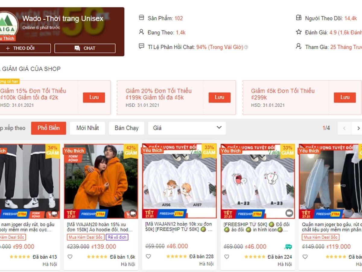 Bạn cần đọc kỹ review khi mua áo hoodie nam trên sàn thuong mại điện tử