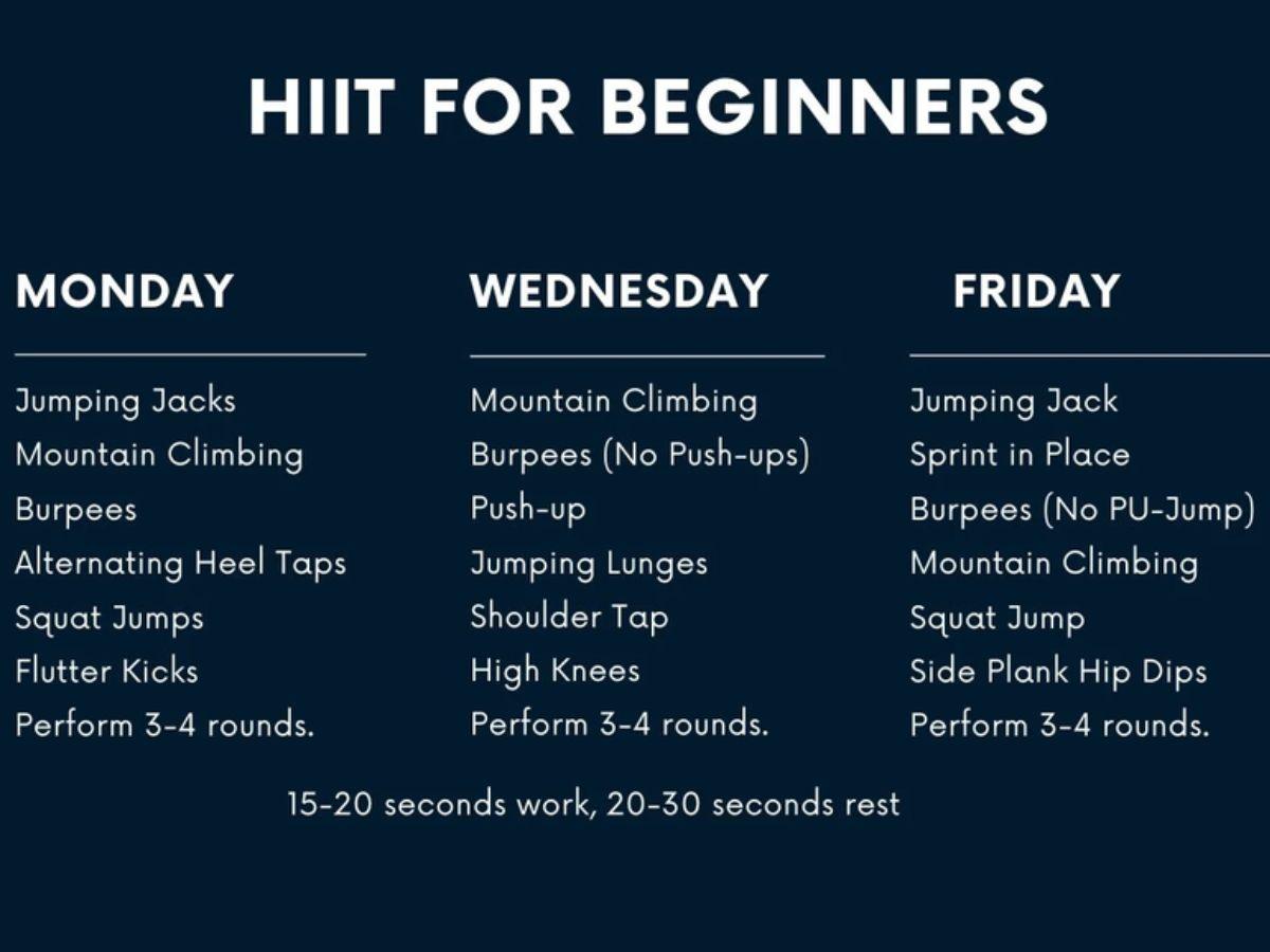 Nên xen kẽ các ngày tập HIIT với các ngày vận động nhẹ hoặc tập LISS