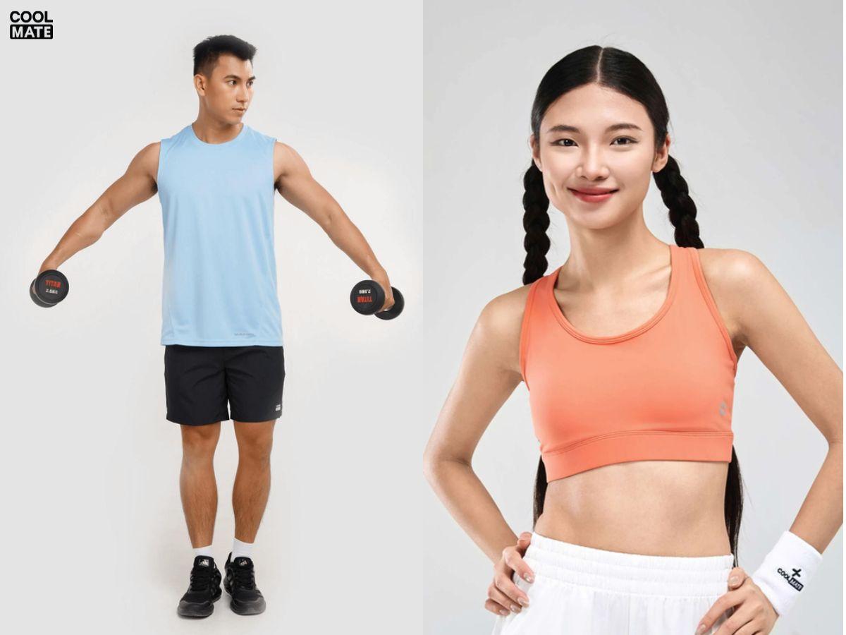 Trang phục thích hợp giúp nâng cao hiệu quả tập luyện