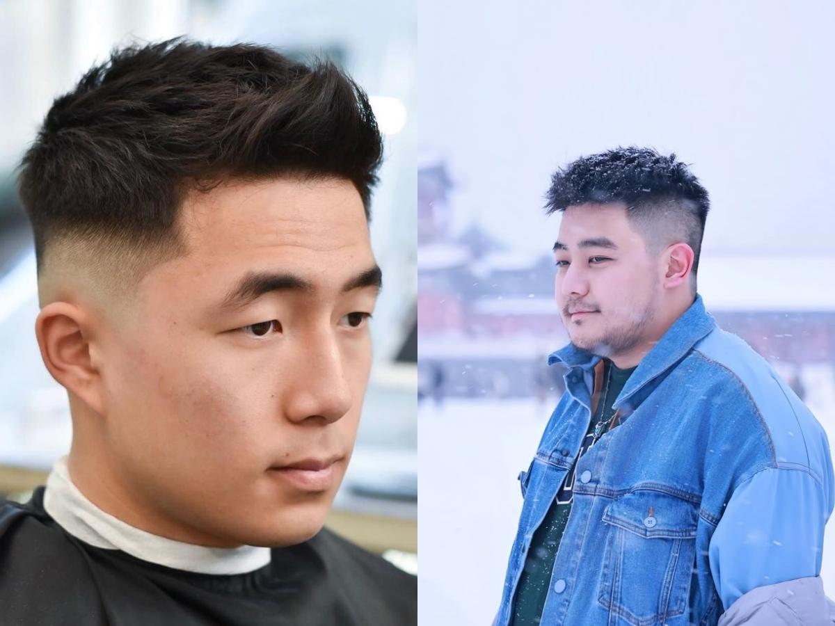 Undercut là một trong những kiểu tóc hiệu quả nhất giúp cân đối tỷ lệ khuôn mặt tròn
