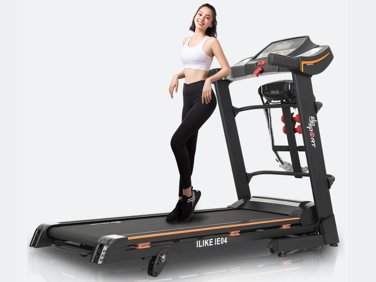 Máy chạy bộ Elip iLike iE04 sở hữu nhiều ưu điểm so với phân khúc