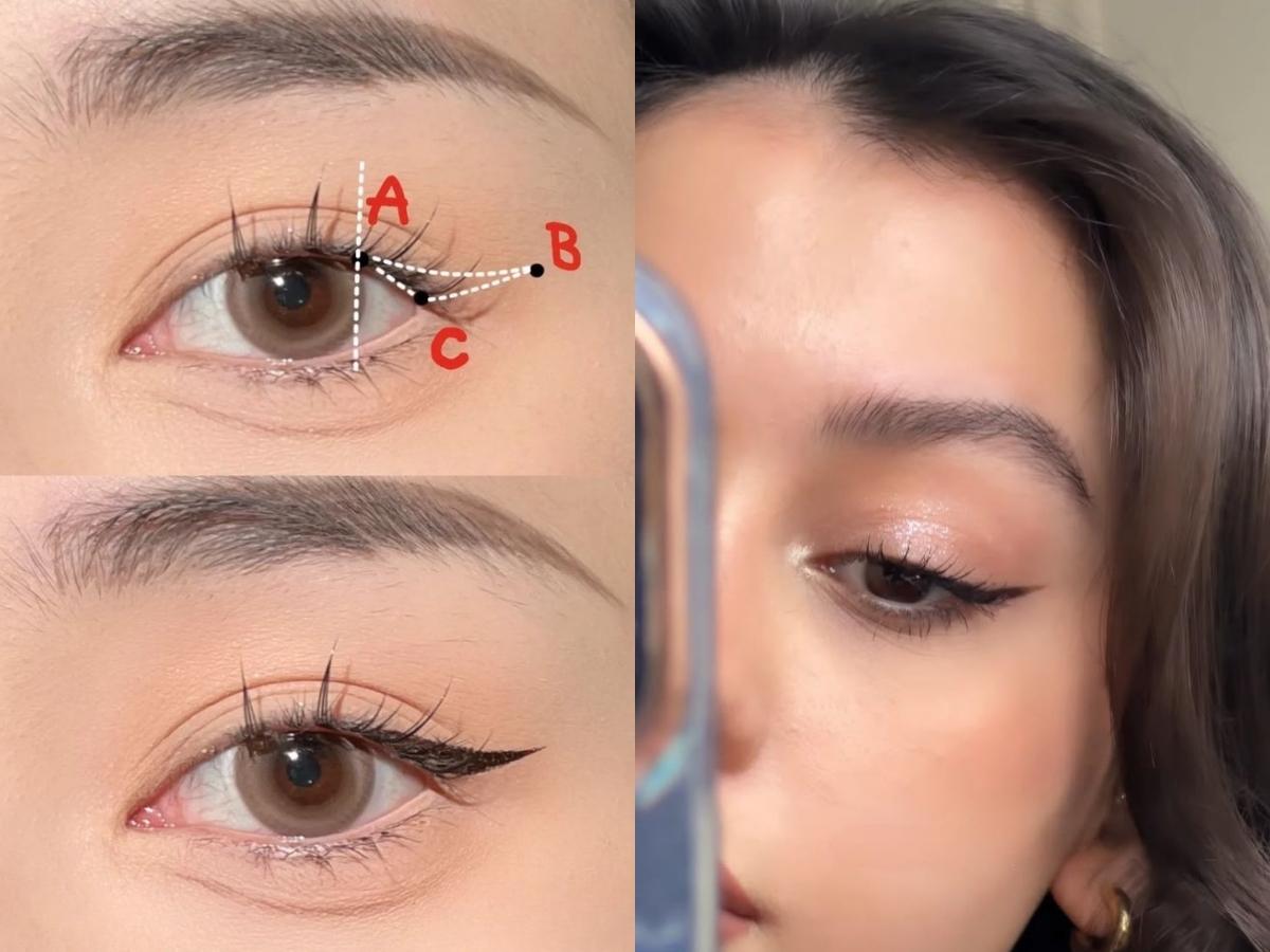 Eyeliner giúp định hình viền mắt, tạo cảm giác mắt to và sâu hơn