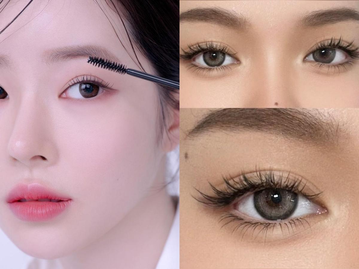 Hàng mi cong và dày giúp đôi mắt trông to và có sức sống