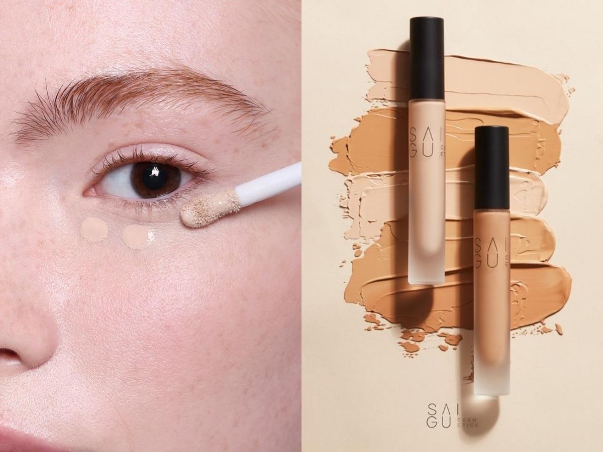 Kem che khuyết điểm giúp che các nốt mụn, thâm, vùng da không đều màu