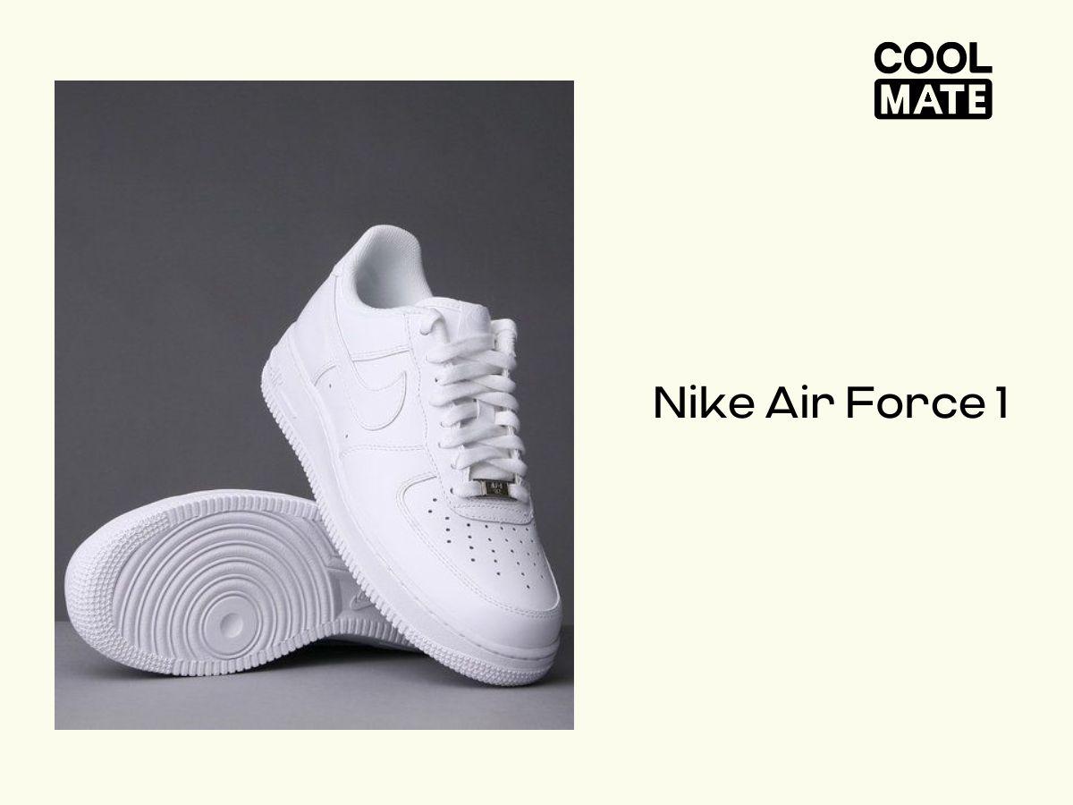 Nike Air Force 1 phù hợp từ phong cách casual đến smart-casual