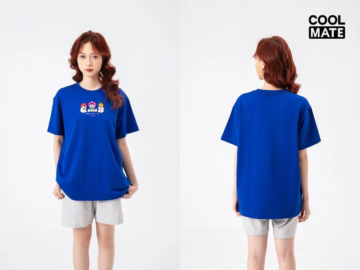 Phối với quần ôm hoặc sơ vin; phù hợp dáng gầy, quả táo, thích streetwear