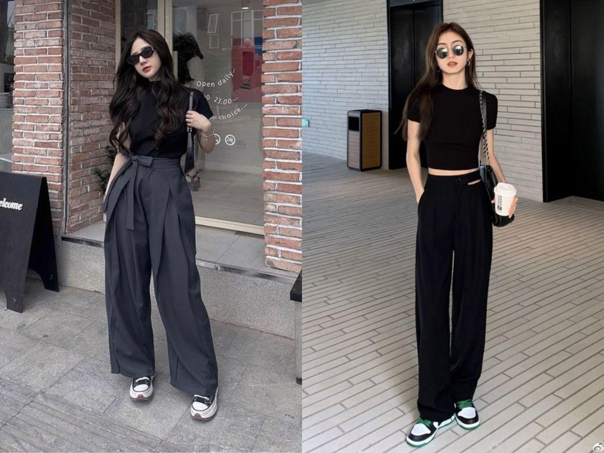 Quần ống rộng là lựa chọn thoải mái cho nhiều phong cách hàng ngày