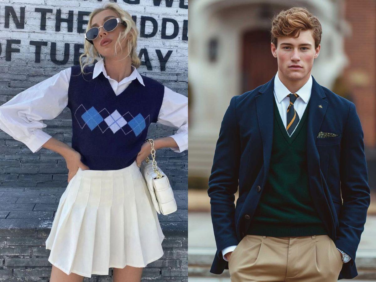 Phong các Preppy Vintage