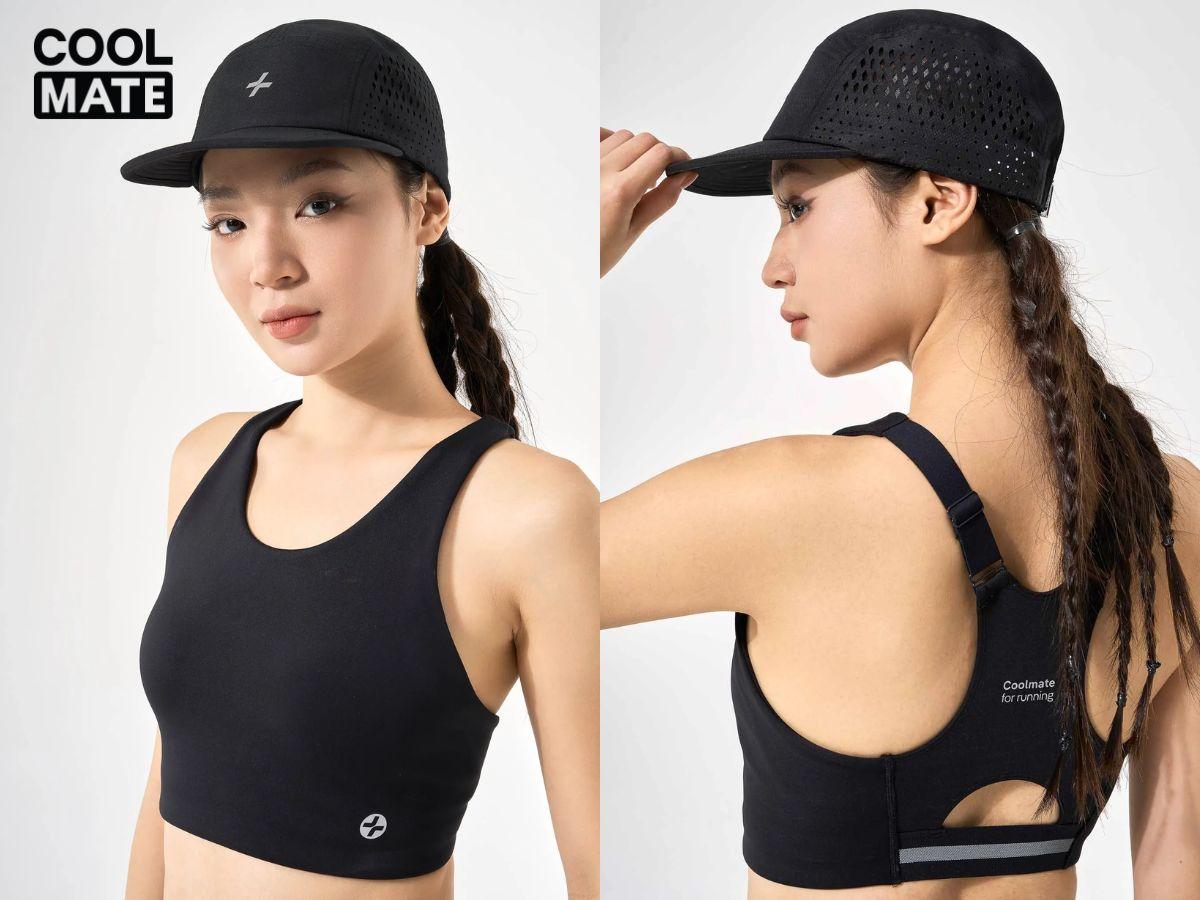 Mũ lưỡi trai phối cùng giày trượt ván tạo nên vẻ ngoài năng động
