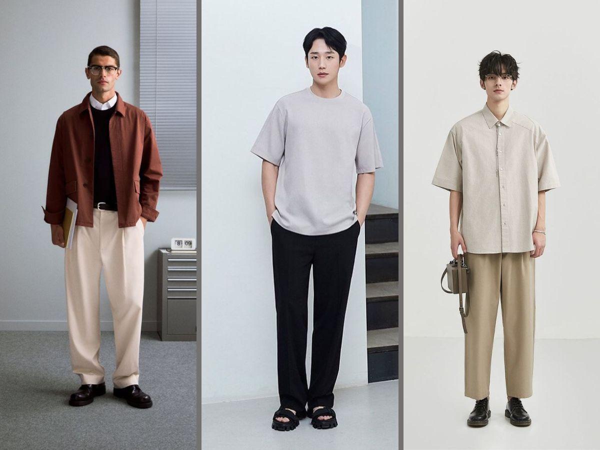 Phối đồ sporty chic nam đi làm/đi học