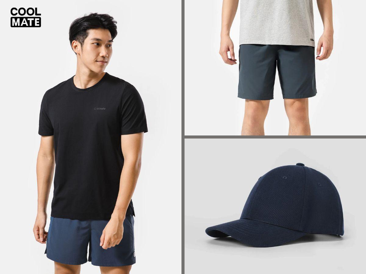 Ưu tiên chọn đồ basic tại Coolmate cho phong cách sporty chic