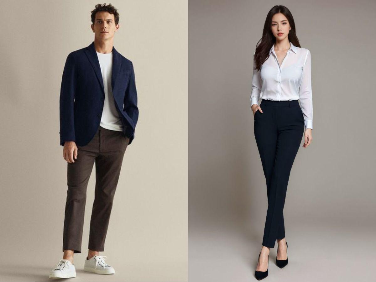 Phong cách business casual thoải mái