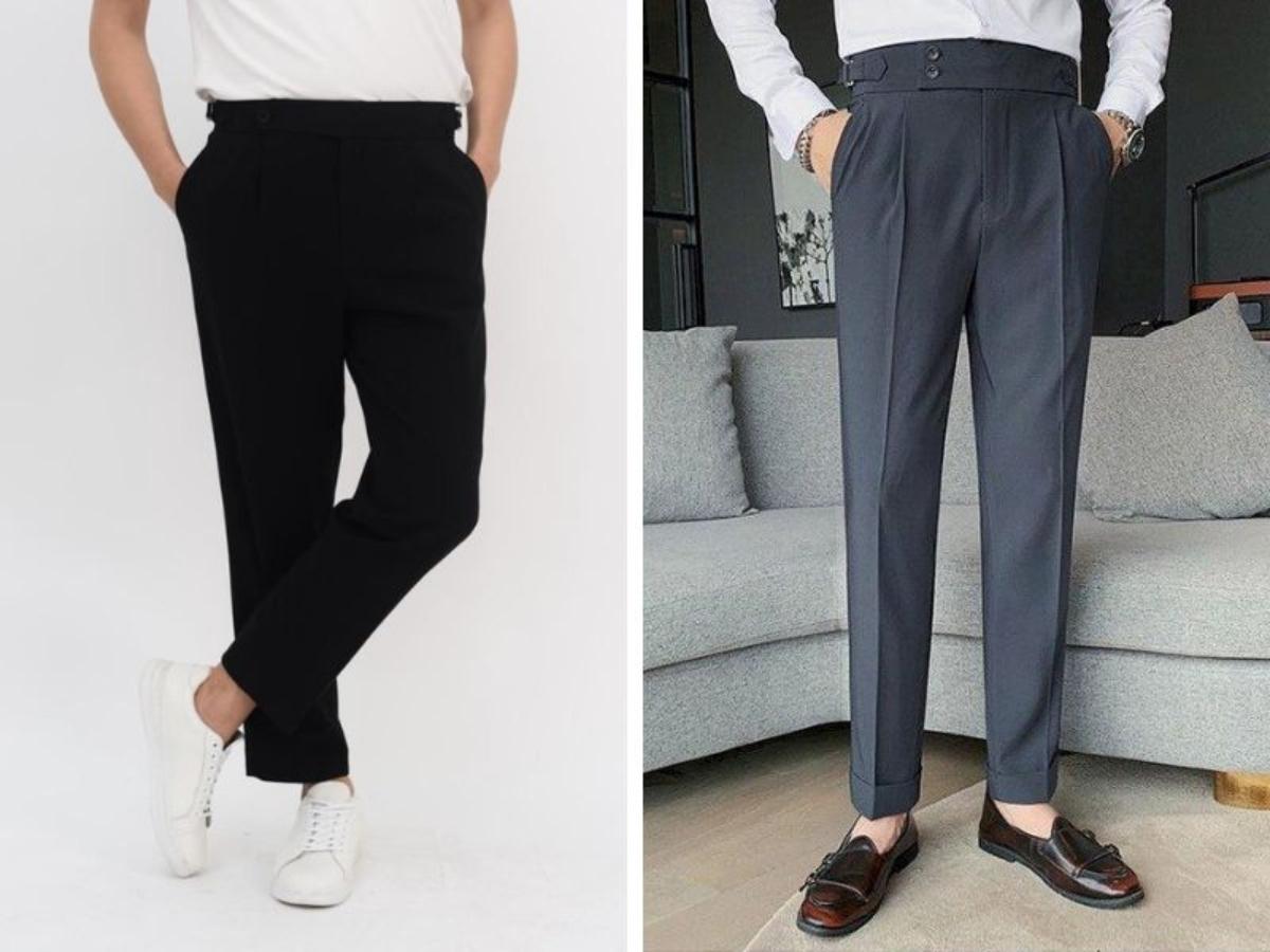 Quần cạp cao nam dần trở thành item được các chàng trai lựa chọn
