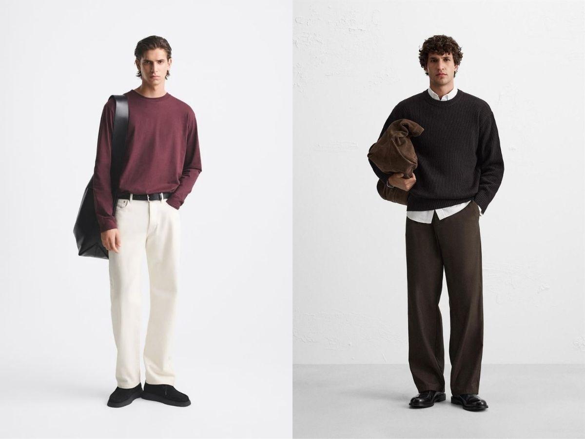 Phối giày dép thoải mái với quần trousers