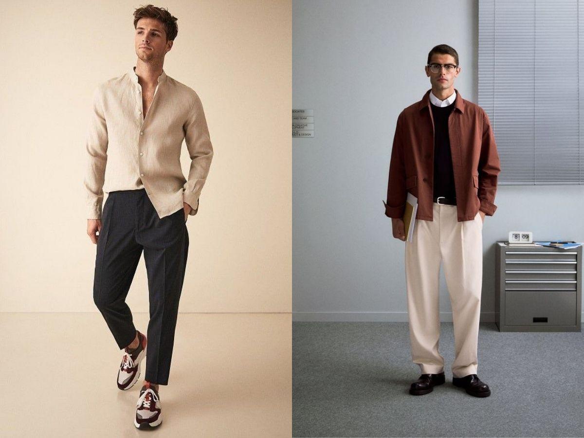 Nguyên tắc phối màu với Trousers