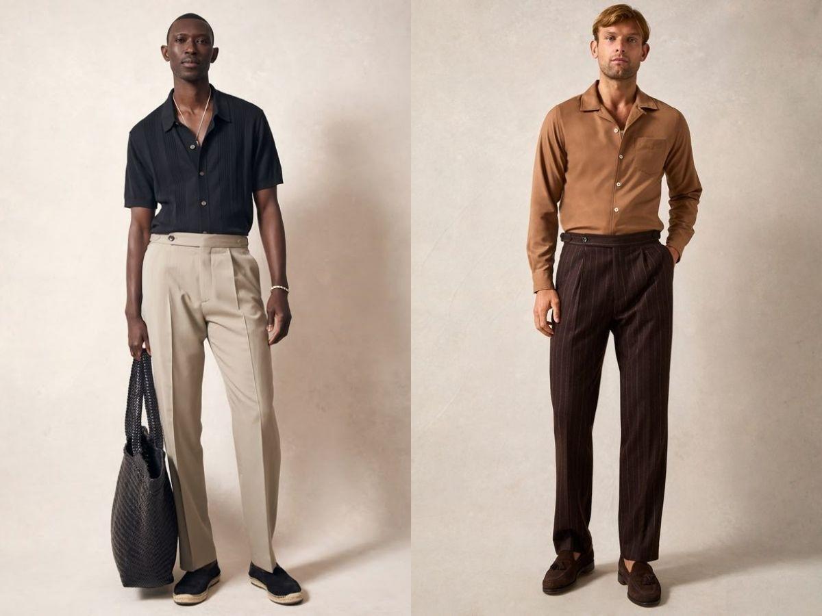 Trousers Ống Đứng/Suông Rất Phổ Biến