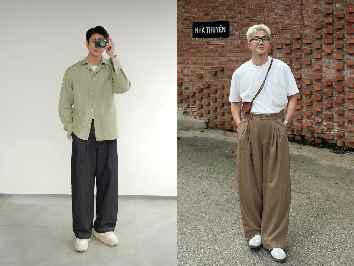 Trousers Xếp Ly Thanh Lịch Và Hiện Đại