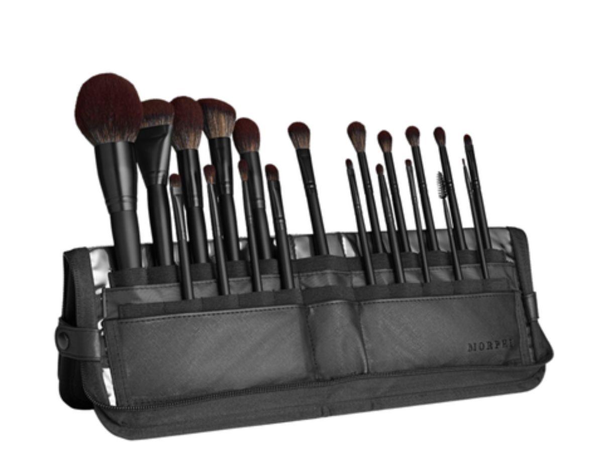 Set cọ mắt Morphe đa dạng về hình dáng, hỗ trợ tán màu và nhấn nhá chi tiết dễ dàng