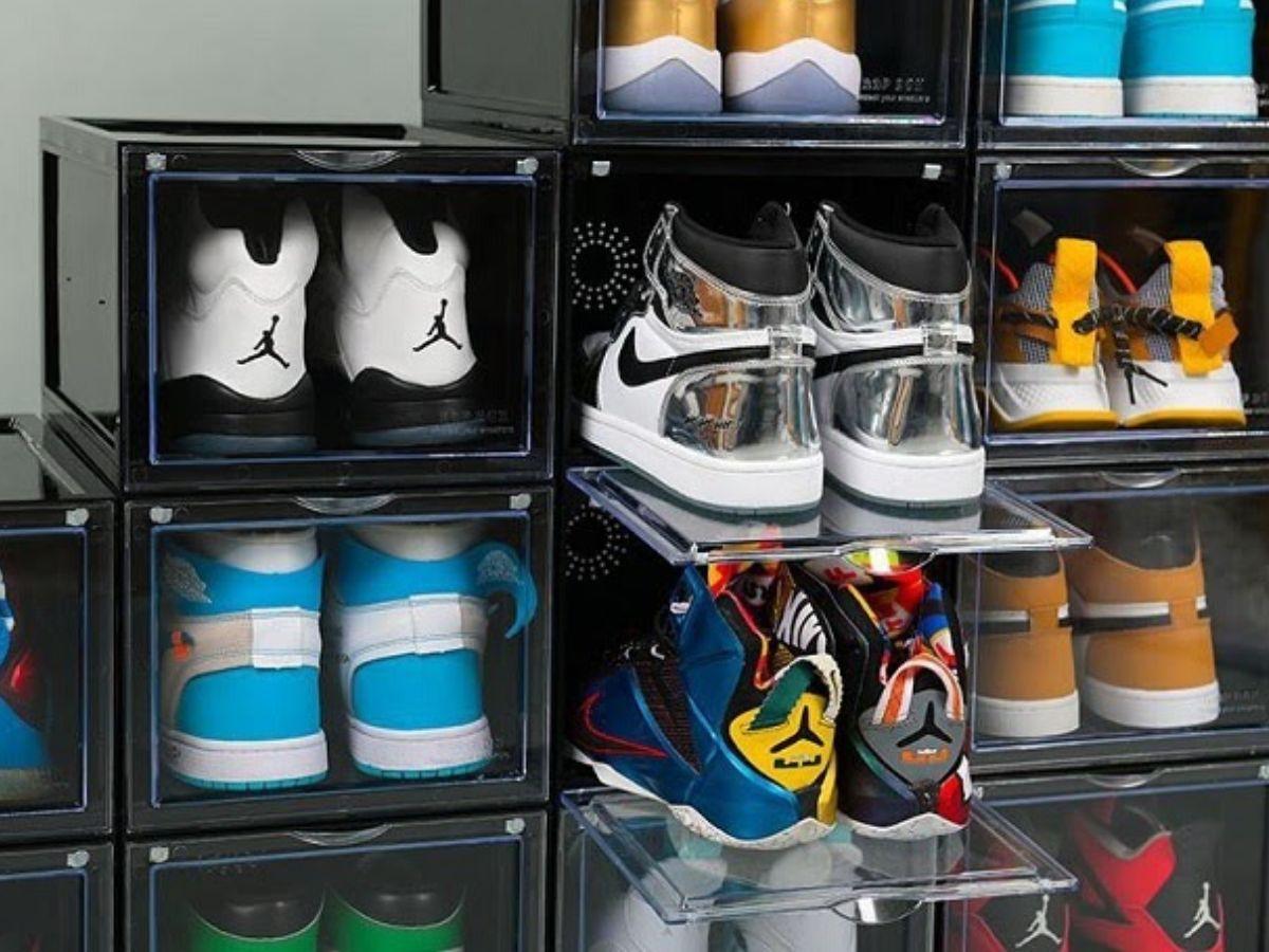 Bảo quản giày ở hộp tránh giày đè lên nhau