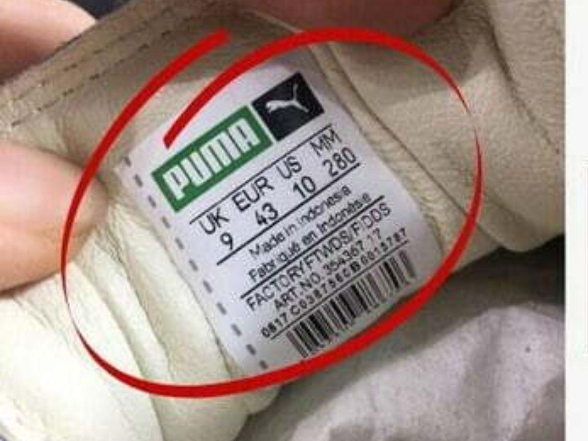 Vị trí mã SKU trên tem