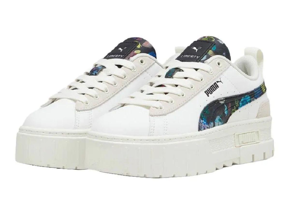 Giày Puma Mayze với thiết kế đế platform xếp tầng ấn tượng