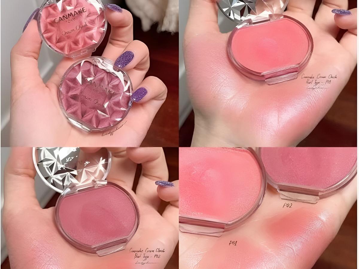 Canmake Cream Cheek là lựa chọn cực kỳ đáng thử cho những nàng mê mỹ phẩm Nhật Bản