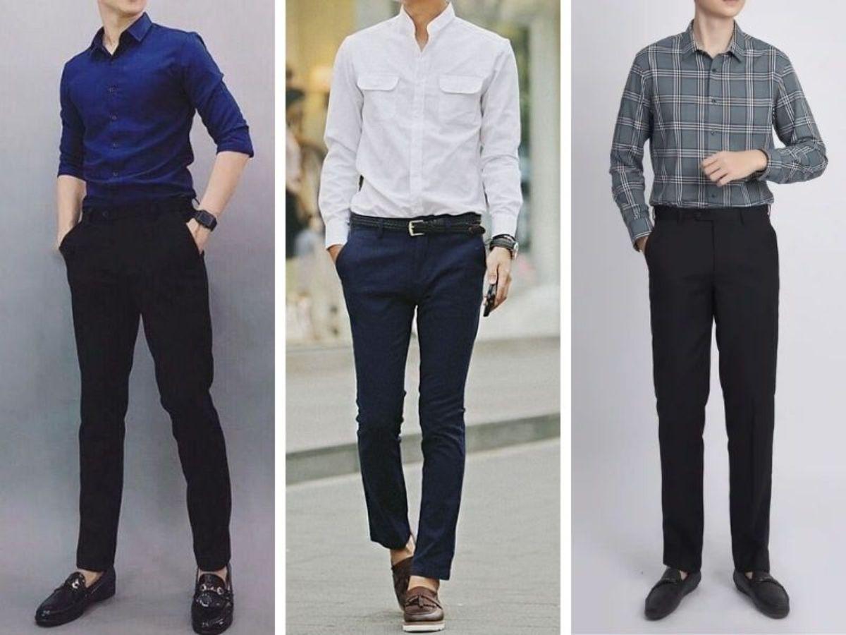 Áo sơ mi là mảnh ghép không thể thiếu khi diện giày tây