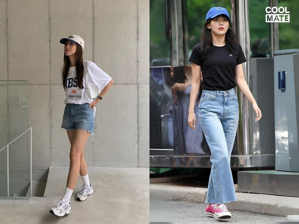 Mặc set đồ thoải mái đi dạo hoặc ngồi cà phê