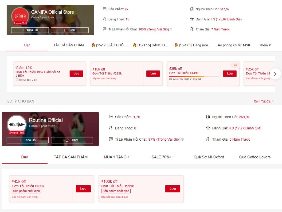 Bạn có thể mua trực tiếp hoặc tìm đến những kênh online chính hãng