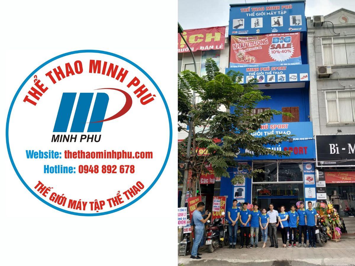 Cửa hàng thể thao Minh Phú là nơi cung cấp các dụng cụ thể thao đa dạng, bao gồm kính bơi